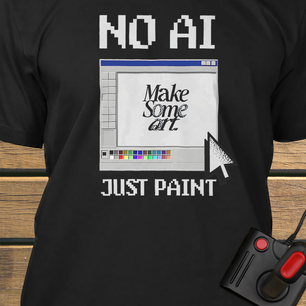 No AI just paint