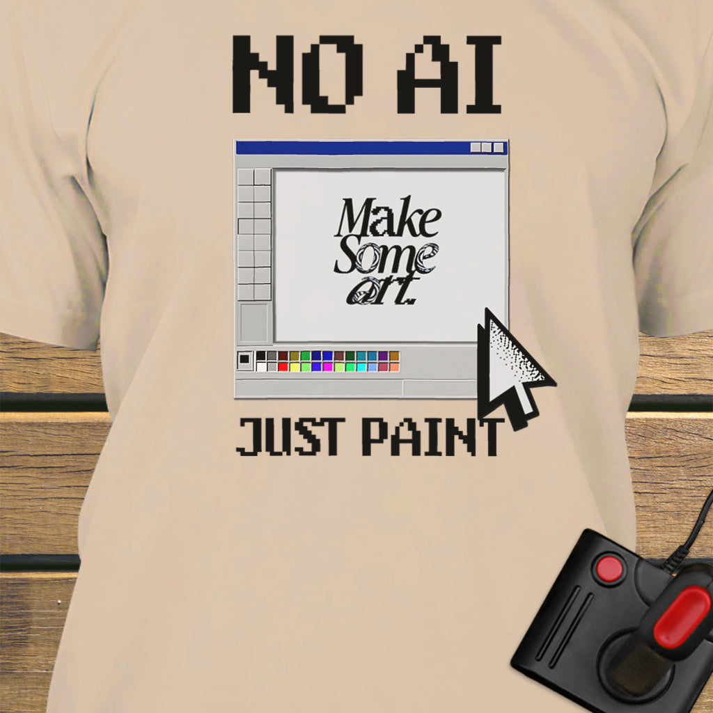 No AI just paint