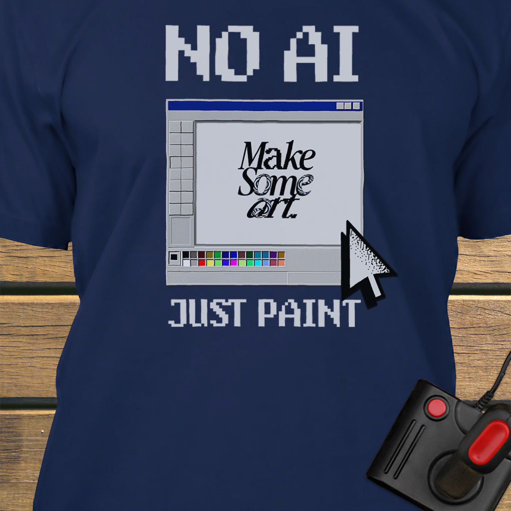 No AI just paint