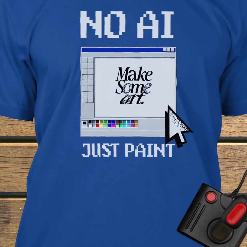 No AI just paint