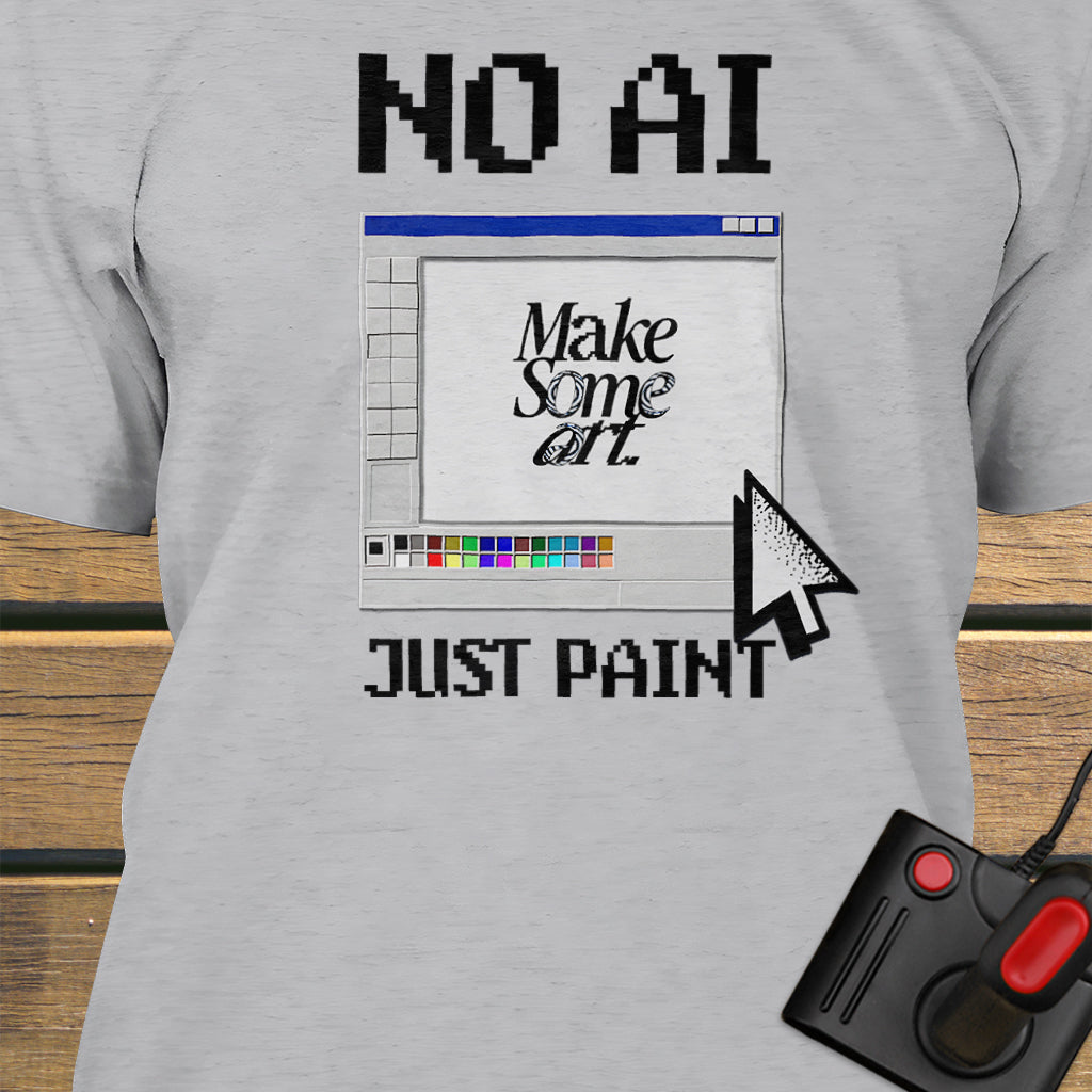 No AI just paint