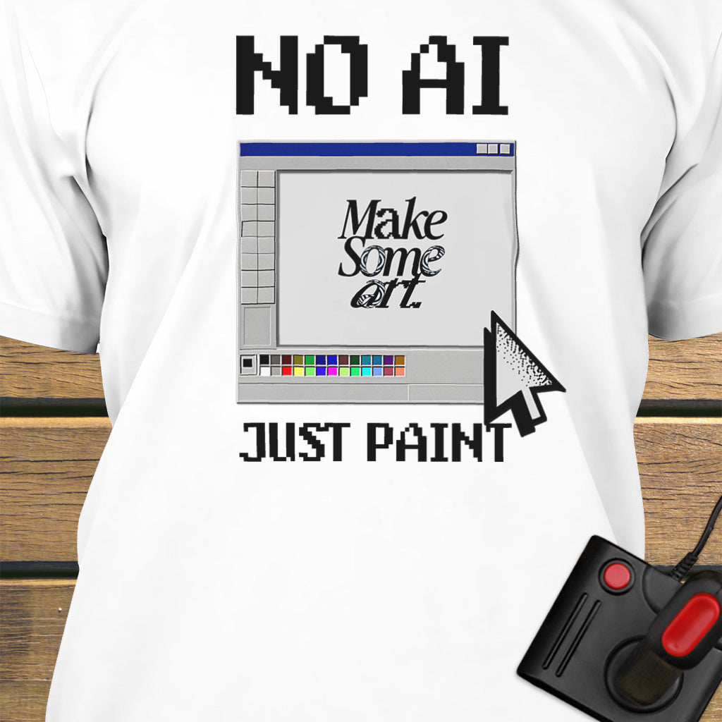 No AI just paint